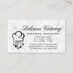 Chef Hat   Kitchenware Business Card