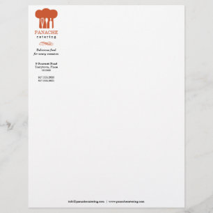 Chef Hat Letterhead