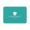 Chef Hat Logo Bakery Catering Modern Turquoise