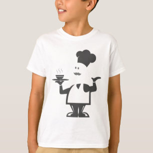 Chef holding a bowl of soup T-Shirt