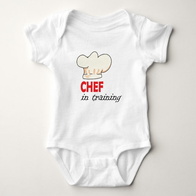 Chef In Training Baby Bodysuit (Front)