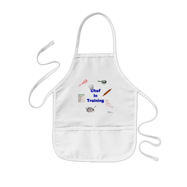 Chef in Training Kids Apron (Front)