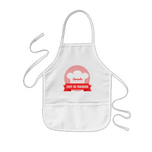 Chef in Training Red Apron