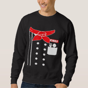Chef Jacket Halloween Costume Shirt Chef Coat Cook
