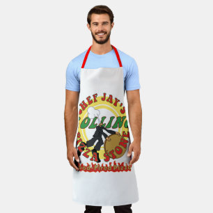 Chef Jay's Rolling Pizza Stone Apron