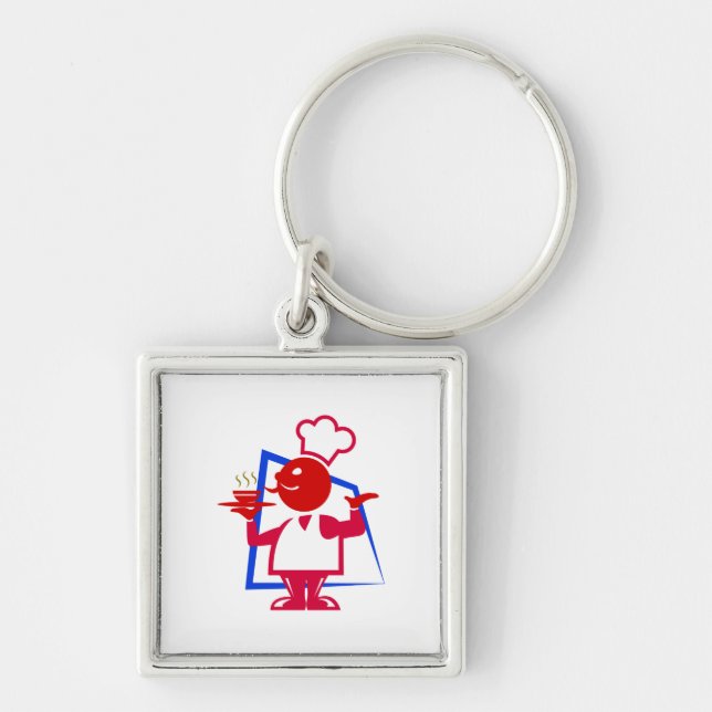 Chef Key Ring (Front)