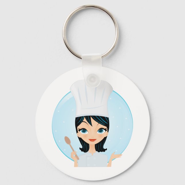 Chef Key Ring (Front)