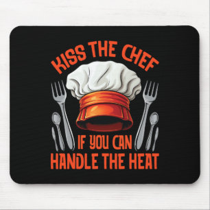 Chef Kiss Cooking Enthusiast Grilling Smoking  Mouse Mat
