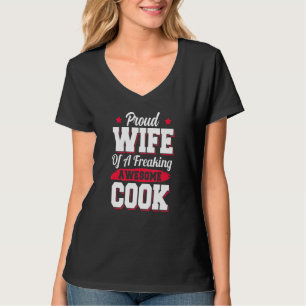 Chef Kitchen Cooking Cook Wife T-Shirt