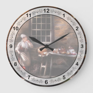 Chef - Kitchen - Outdoor Kitchen Large Clock