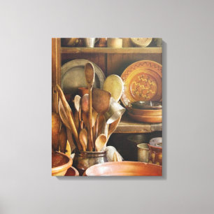 Chef - Kitchen - Remembering Momma Canvas Print