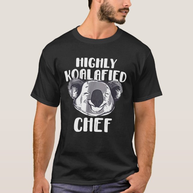 Chef Koala Bear Shirt For Women And Men (Front)