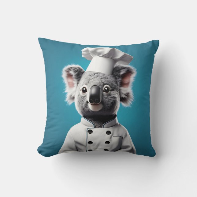 Chef Koala Cushion (Front)