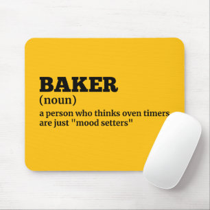 Chef Life - Funny Baker Definition Mouse Pad