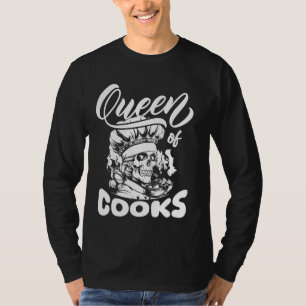 Chef Line - Culinary Gastronomy Cook Cooking Queen T-Shirt