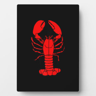 Chef & lobster Cartoon lobster Lovers Gift Plaque