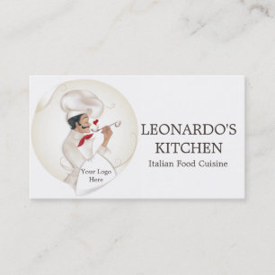 Chef Logo For Chef,Catering,Restaurant Business Card