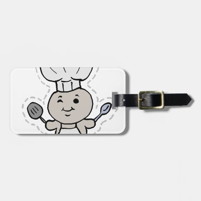 CHEF LUGGAGE TAG (Front Horizontal)