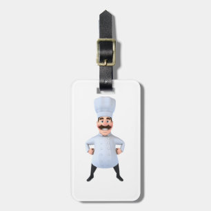 Chef Luggage Tags
