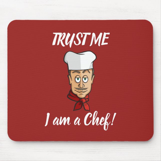 Chef Mouse Mat (Front)