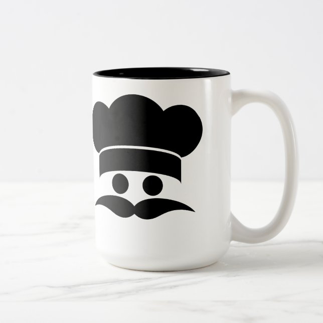 CHEF mugs - choose style & colour (Right)