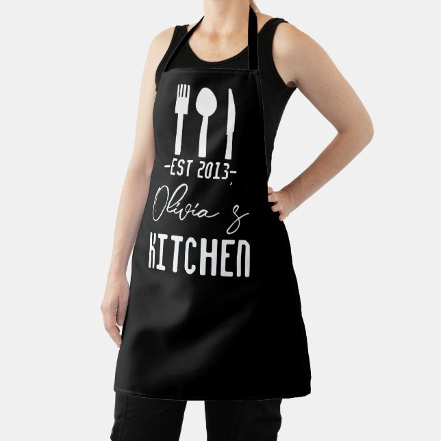 Chef Name Monogrammed  Apron (Insitu)