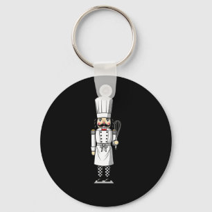Chef Nutcracker Cook Hat Xmas  Key Ring
