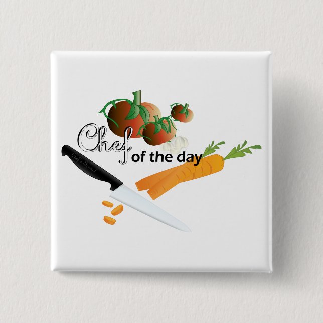chef of the day pin (Front)
