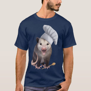 Chef Opossum  cute possum in a chefs hat T-Shirt