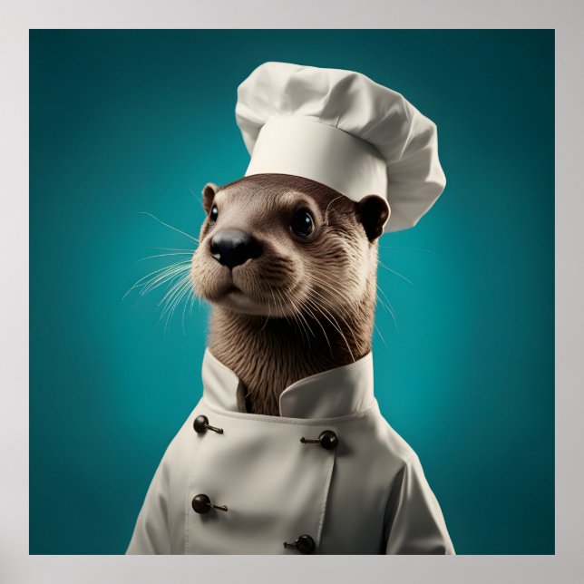 Chef Otter Poster (Front)