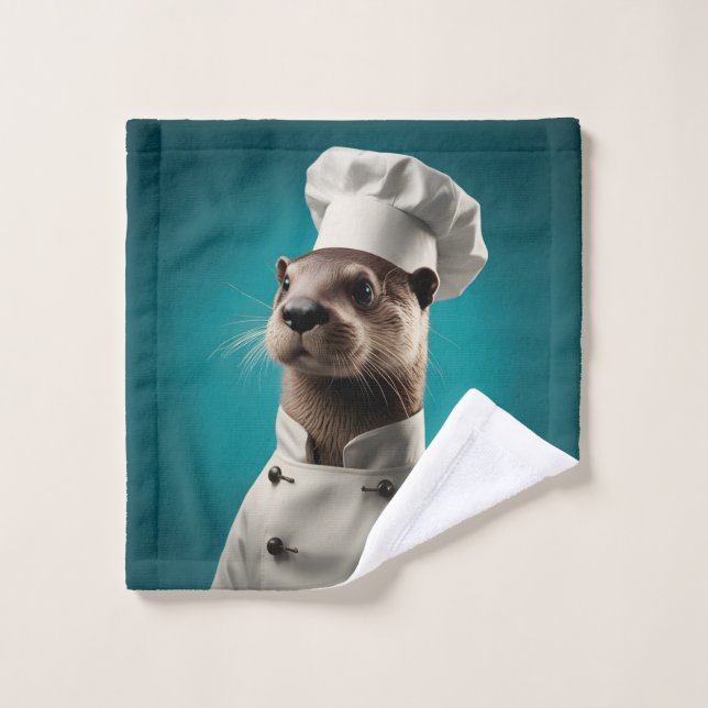 Chef Otter Wash Cloth (Wash Cloth)