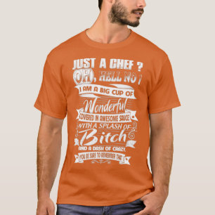 Chef pastry chef chef skull and cleavers pastry T-Shirt