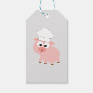 Chef Pig Gift Tags