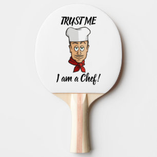 Chef Ping Pong Paddle