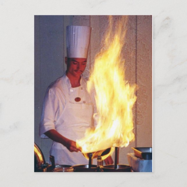 Chef Postcard (Front)