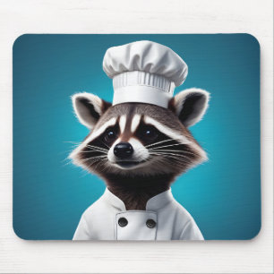 Chef Raccoon Mouse Mat