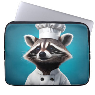 Chef Racoon Laptop Sleeve