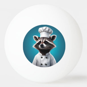 Chef Racoon Ping Pong Ball
