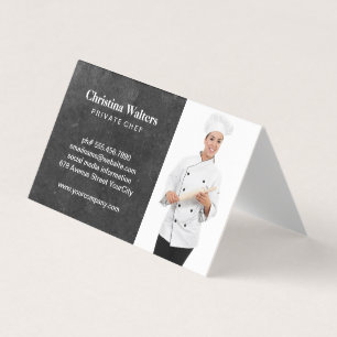 Chef   Restaurant Manager   Catering Business Card