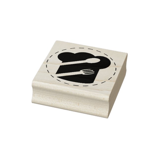 Chef Rubber Stamp (Stamp)