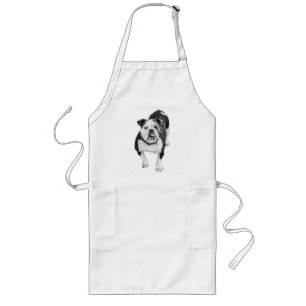 Chef’s Companion, Bulldog Detail Apron