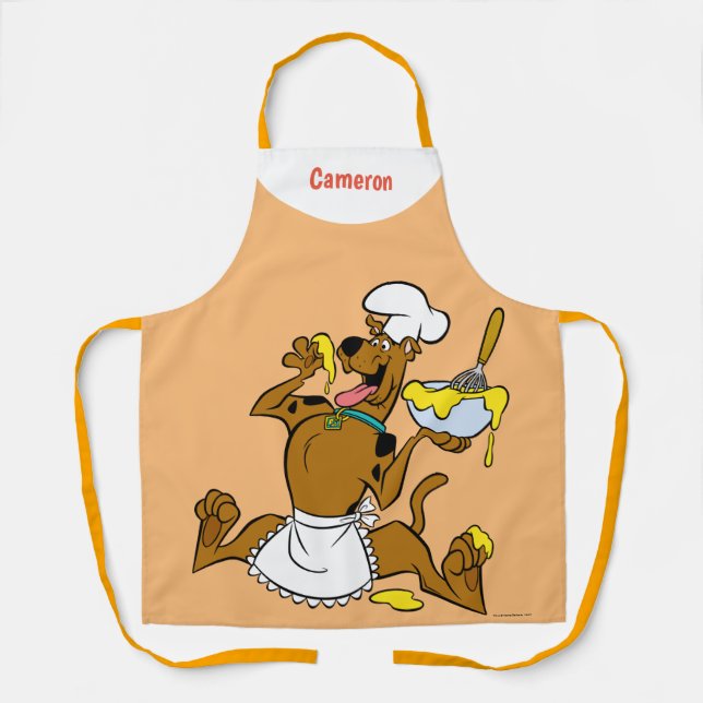 Chef Scooby-Doo Thanksgiving Apron (Front)