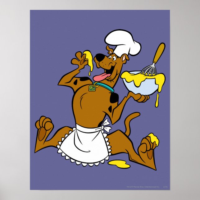 Chef Scooby-Doo Thanksgiving Poster (Front)