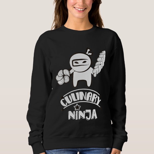 Chef Shirt Culinary Ninja Cooking Tee For Men 1 (Front)