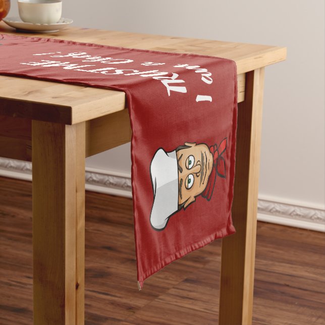 Chef Short Table Runner (In Situ)