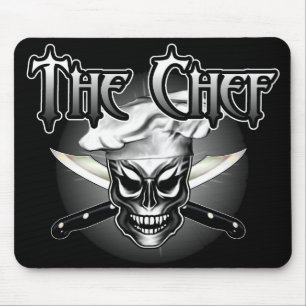 Chef Skull 1 Mouse Mat