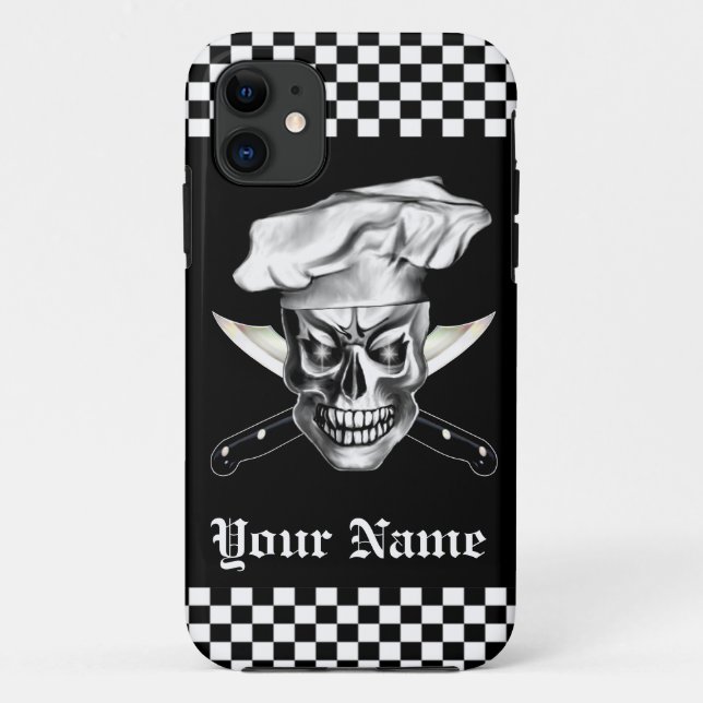 Chef Skull 3.1 Case-Mate iPhone Case (Back)