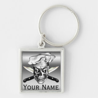 Chef Skull 3.1 Key Ring