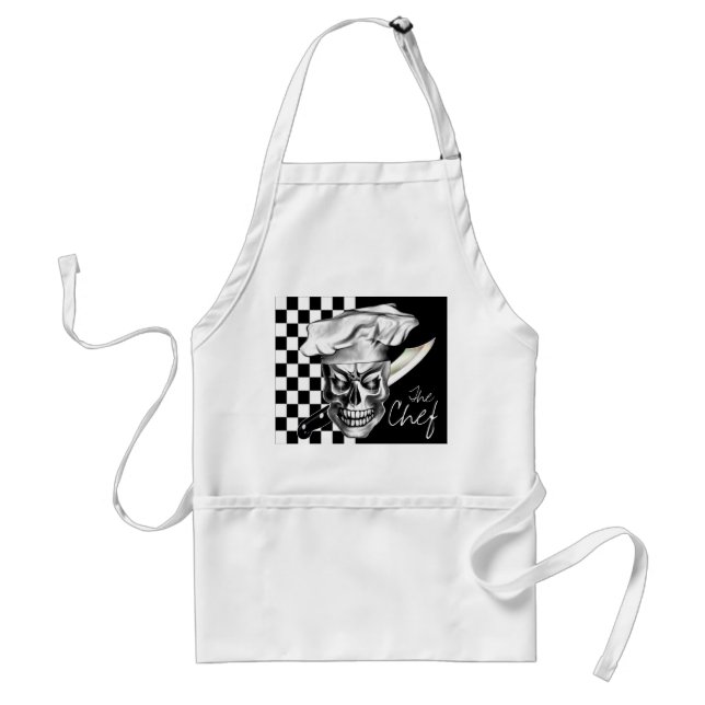 Chef Skull 3.1 Standard Apron (Front)