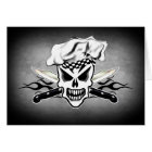 Chef Skull and Flaming Chef Knives 2